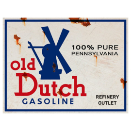 Metal sign Old Dutch