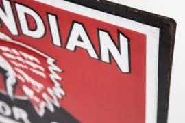 Metal sign Red Indian