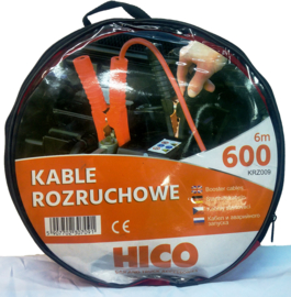 HICO startkabel set - 6 meter, 600A