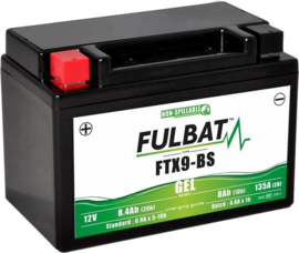 Fulbat Motor Accu 12V 8Ah FTX9-BS GEL