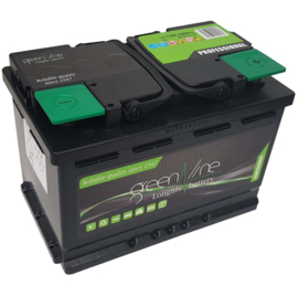 Greenline 57480 auto start accu 12V 74AH