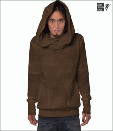 Knight hoodie Brown