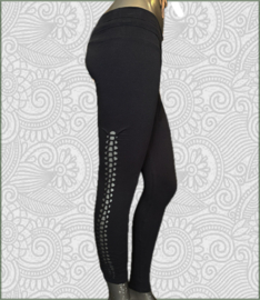 Open side Legging Black