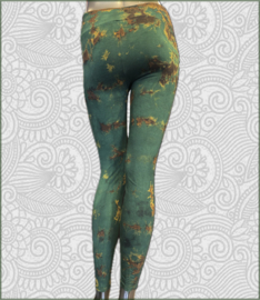 Tye-Die Legging green