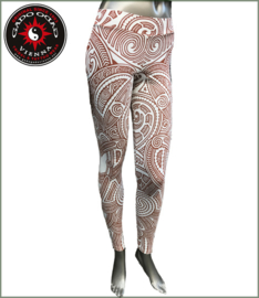 Leggings bamboo/ henna brown Maori