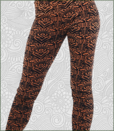 Aztek legging brown