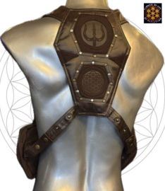 Hexagon pocket holster vest