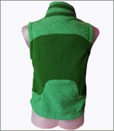 Fluffy Body-warmer green