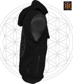 Mandala body-vest black