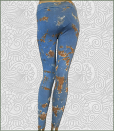Tye-Die Legging blue
