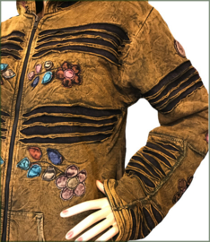 Flower Jacket L.Brown
