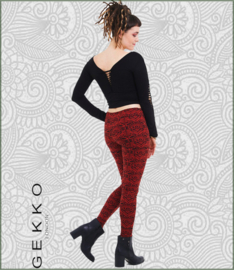 Aztek legging red