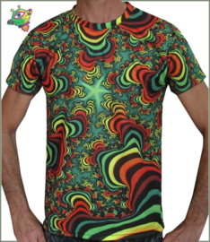 Rainbow Valley Fractal T-shirt