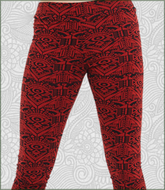 Aztek legging red