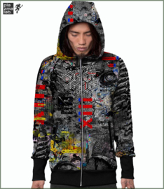 Glitch Mode hood vest