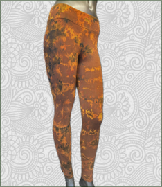 Tye-Die Legging brown