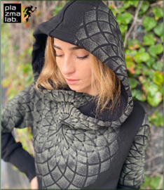 Lotus hoodie black