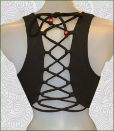 Crop Top lace black