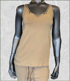 String Shirt Beige