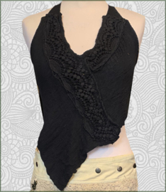 Asymetric top black