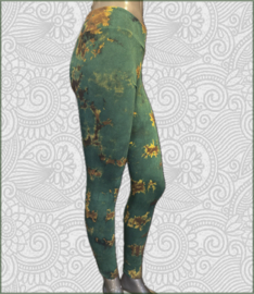 Tye-Die Legging green