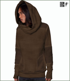 Knight hoodie Brown