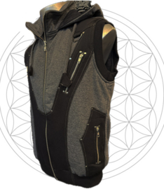 Mandala body-vest grey