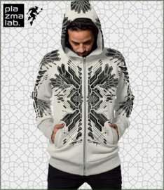 Fushicho hooded vest white