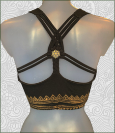 Crop Top FOL black