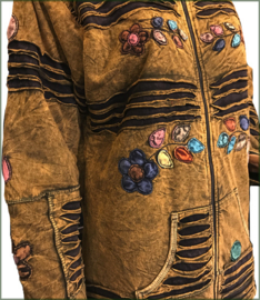 Flower Jacket L.Brown
