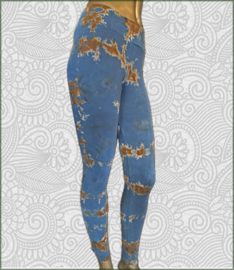 Tye-Die Legging blue
