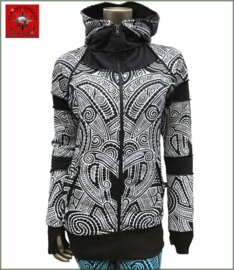 Morgana jacket black/white