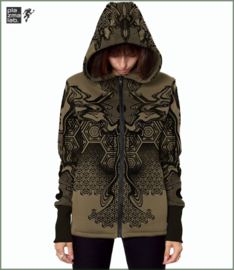 Oma Hood Vest Rock