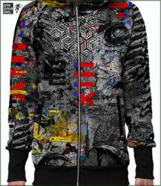 Glitch Mode hood vest