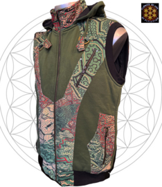 Mandala body-vest green