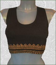 Crop Top FOL black
