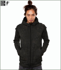 Crochi hood vest