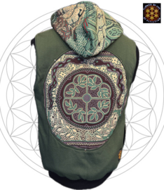Mandala body-vest green