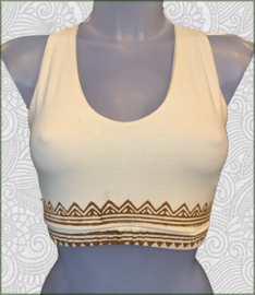 Crop Top FOL white