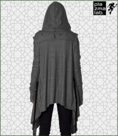 Crime cardigan grey