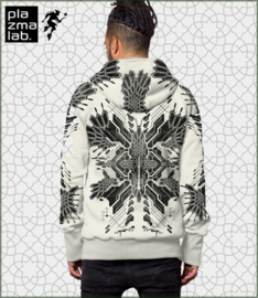 Fushicho hooded vest white