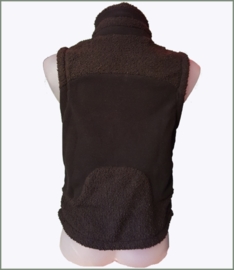 Fluffy Body-warmer black