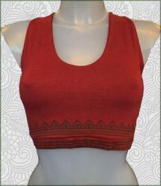 Crop Top FOL red