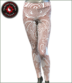 Leggings bamboo/ henna brown Maori