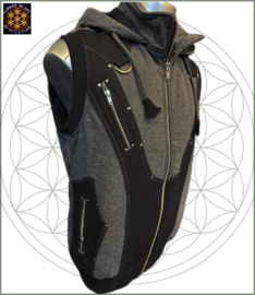 Mandala body-vest grey