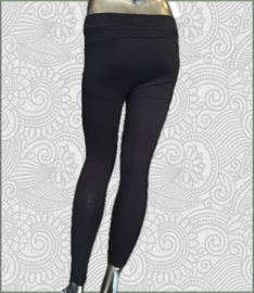 Open side Legging Black