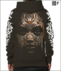 Tribalistas hoodie Dark Brown