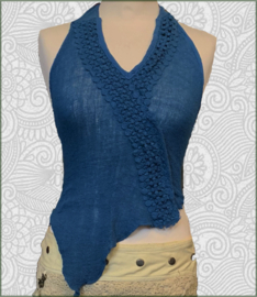 Asymetric top blue