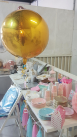Orbz balloon baby pink (pst)