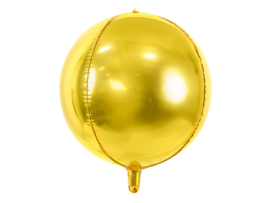 Orbz balloon gold (ea)